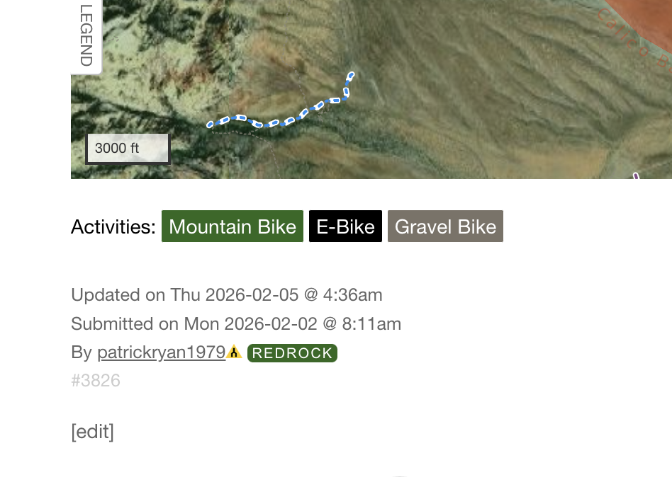 Trailforks SNMBA admin member PatrickRyan1979